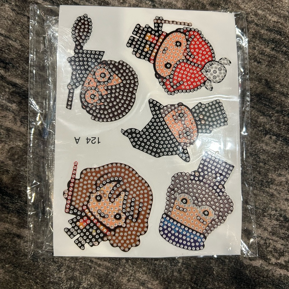 Cute Character Sticker Set - Harry Potter
